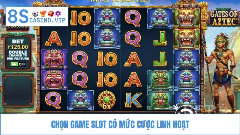 quay hũ đổi thưởng mức cược linh hoạt