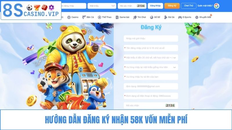 đăng ký 8S Casino
